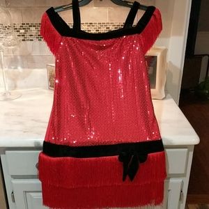 Flapper Dress Red Great Costume